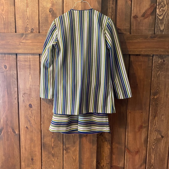 Vintage Jantzen Striped Dress and Jacket Set - Picture 4 of 9